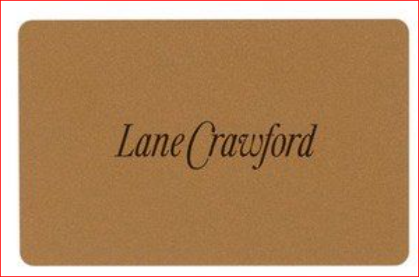 Lanecrawford 連卡佛 禮品卡